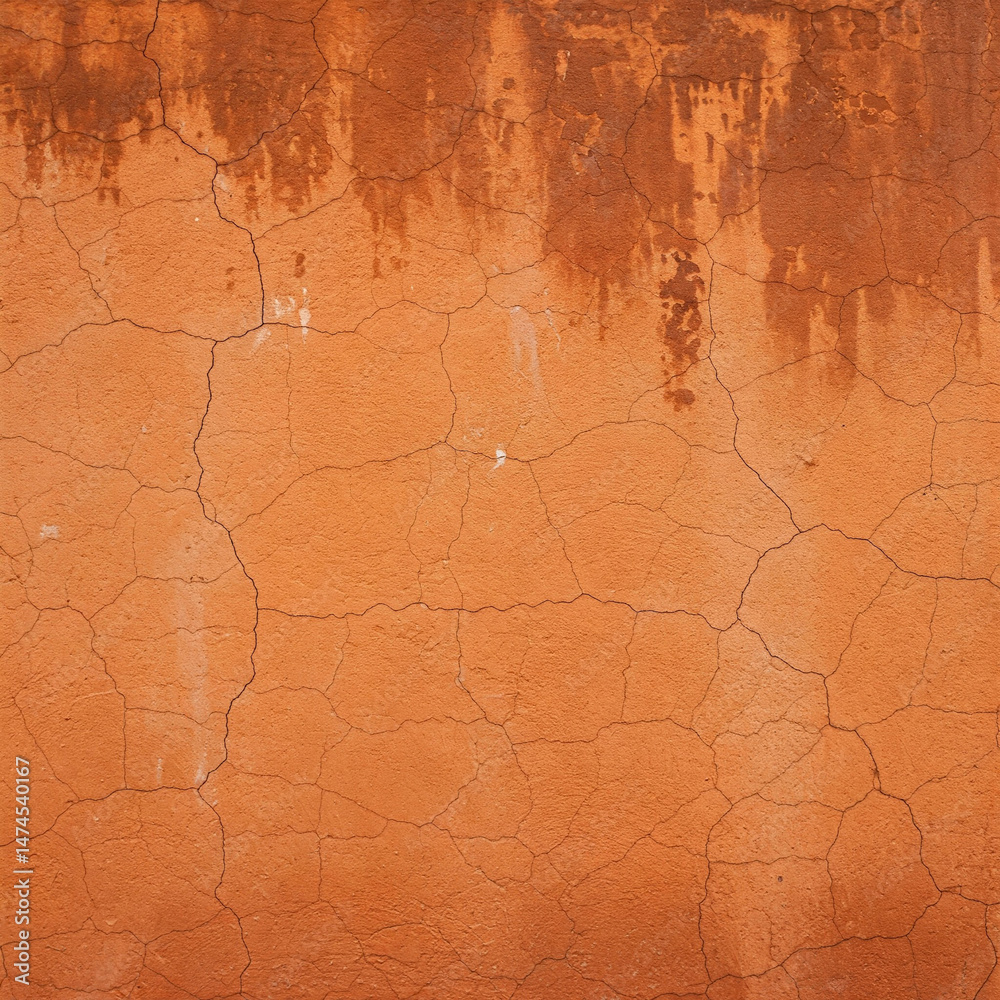 Fototapeta premium Grunge Cracked Wall Texture Background17