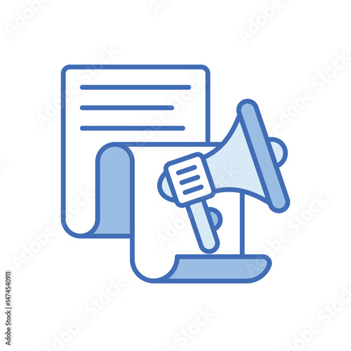Election Manifesto Vector icon