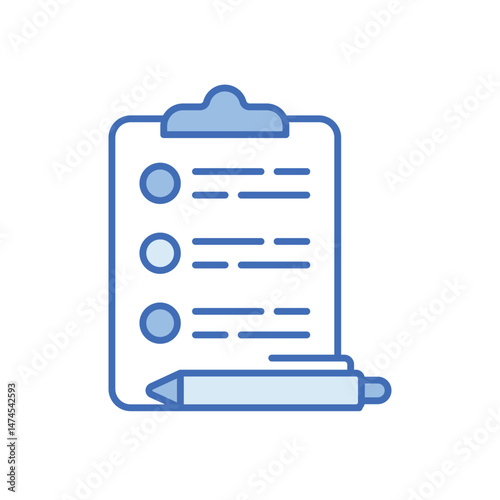 Election Survey Vector icon