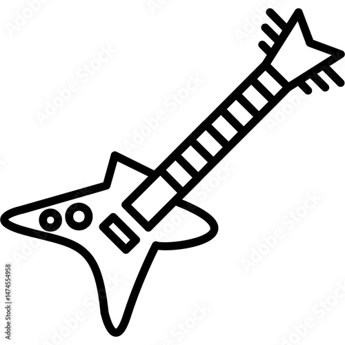 Electric guitar Icon