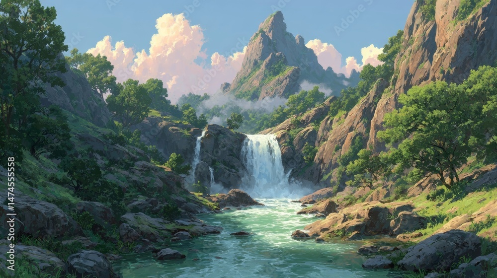 Fototapeta premium Digital Painting