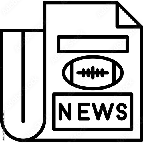 Sports news Icon