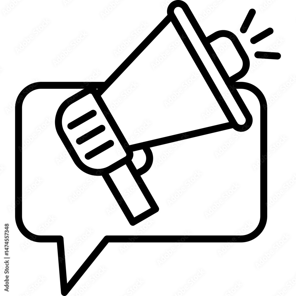 Megaphone Icon Megaphone Icon