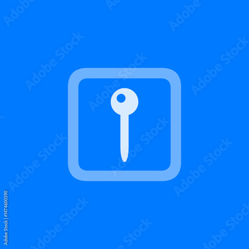 Map Pin Square Icon