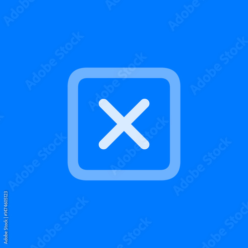 Multiply Square Icon