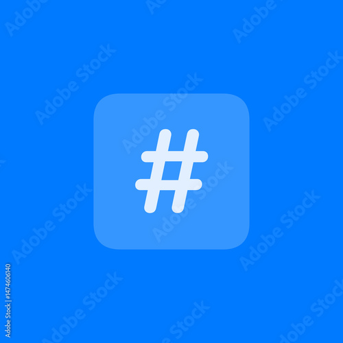 Number Square Fill Icon
