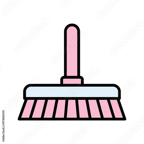 Mop Vector Icon