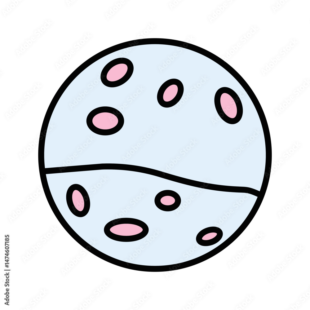 Fototapeta premium Mars Vector Icon