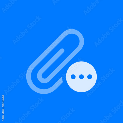 Paperclip Badge Ellipsis