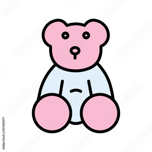 Teddy Bear Vector Icon
