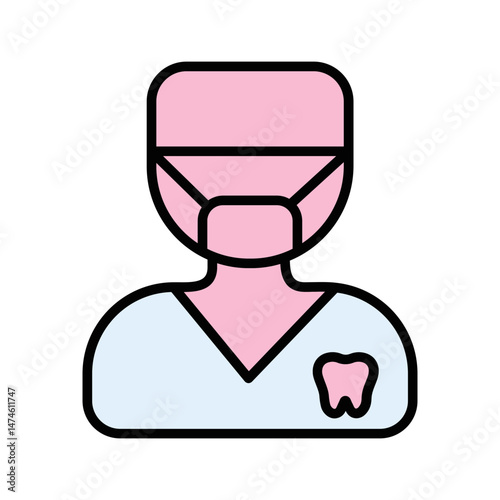 Orthodontist Vector Icon