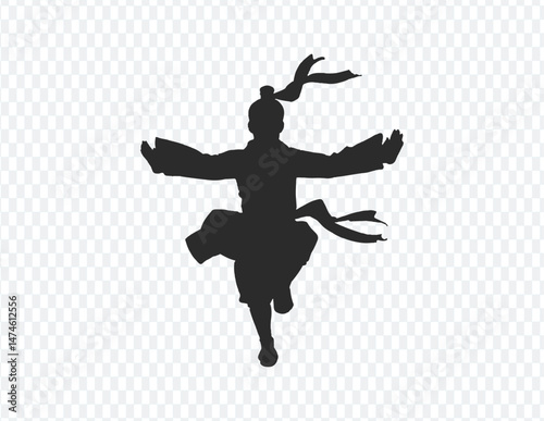 ballet dancer silhouette