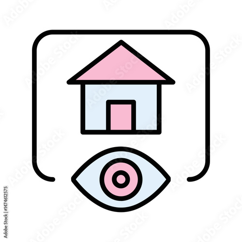 Surveillance Vector Icon