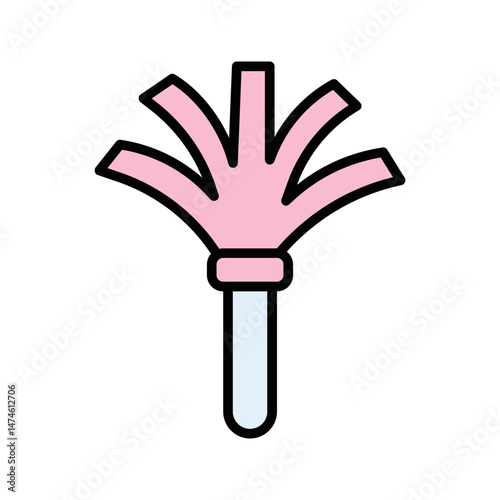 Feather Duster Vector Icon