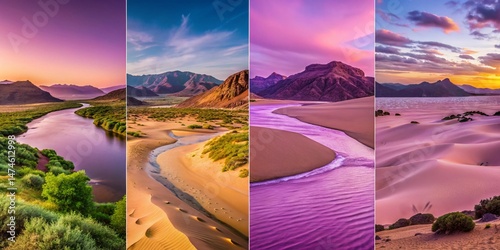 Stunning Diverse Landscape Photography Pack: Mountains, Forests, Deserts & Coastlines - High-Resolution Stock Images