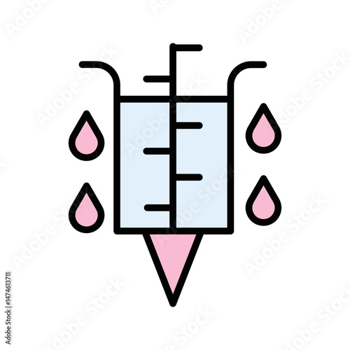 Rain Gauge Vector Icon