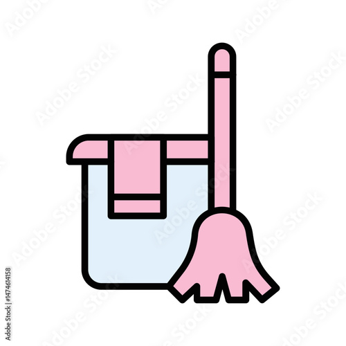 Cleaning Supplies Vector Icon