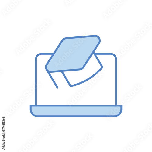 Online Course Icon vector