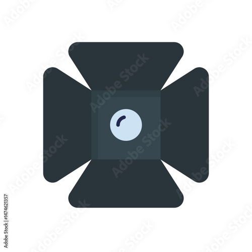 Spotlight Vector icon
