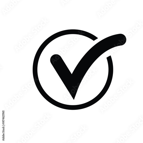 check mark icon , template, flat, design, vector, illustrations, education, style, trendy, collections