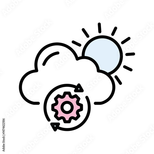 Weather Updates Vector Icon