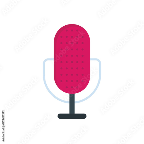 Microphone Vector icon