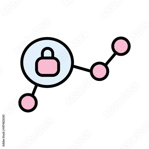 Security Checkpoint Vector Icon
