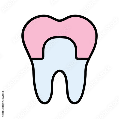 Dental Crown Vector Icon