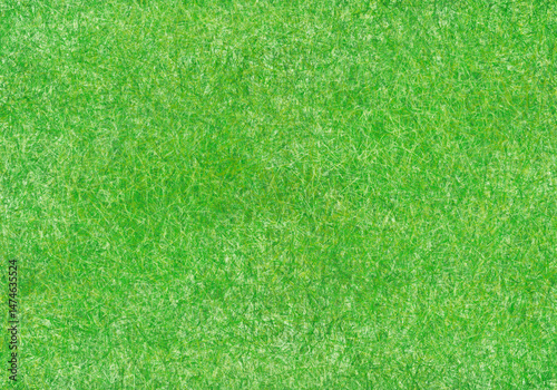 Green Grass Texture Background（細かい芝生のようなテクスチャのグリーンの背景）