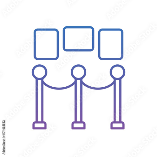Museum Vector icon