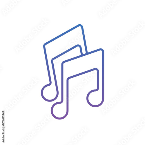 Sound Track Vector icon