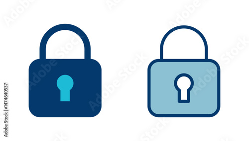 Lock icon vector isolated on white background. Encryption icon. Security symbol. Secure. Private