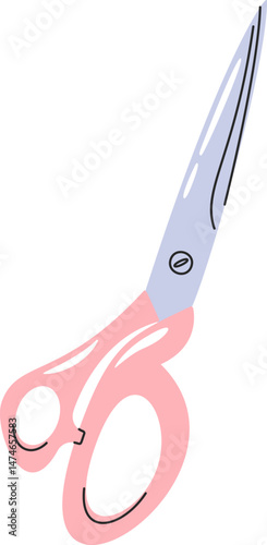 Professional shear steel scissors design