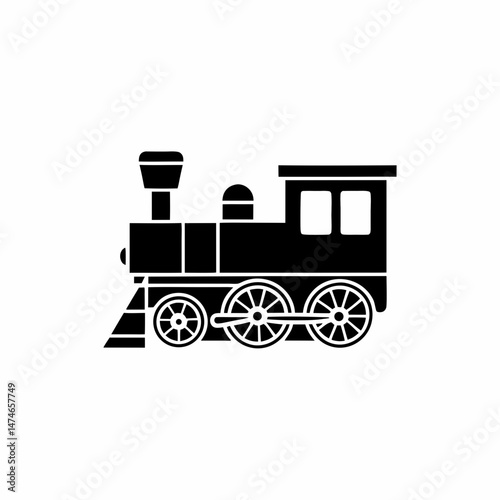 creative details Train icon Vector Illustration 