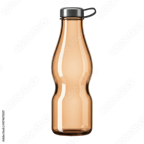 Wallpaper Mural Clear bottle with a silver top and black handle, rendered to showcase curvature and sleek shape Torontodigital.ca