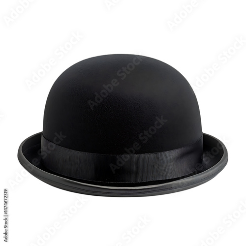 Obraz na płótnie black bowler hat