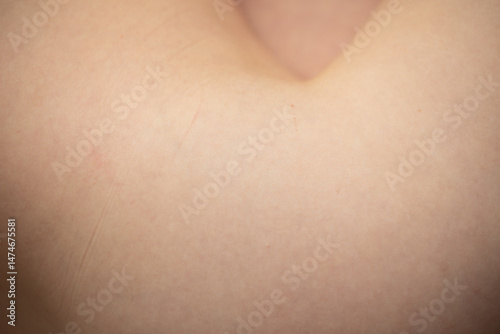 High-resolution image of smooth, fair skin texture. Perfect for beauty, skincare, or medical backgrounds.