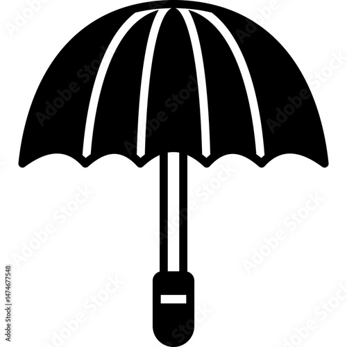 Umbrella  glyph icon
