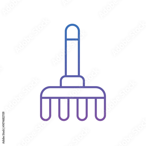 Rake Vector icon