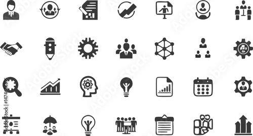 swot analysis line icon set  set of outline icons  (1).eps
