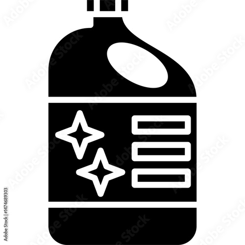 Bleach Icon Vector Element