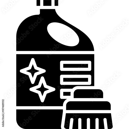 Cleaner Icon Vector Element