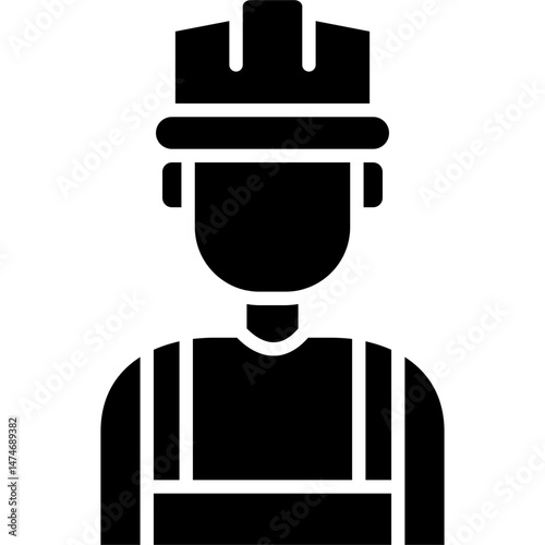 Janitor Icon Vector Element