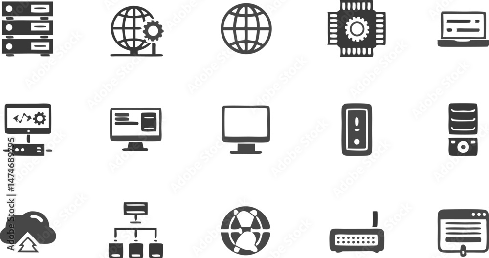 information technology line icon set  set of outli (1).eps
