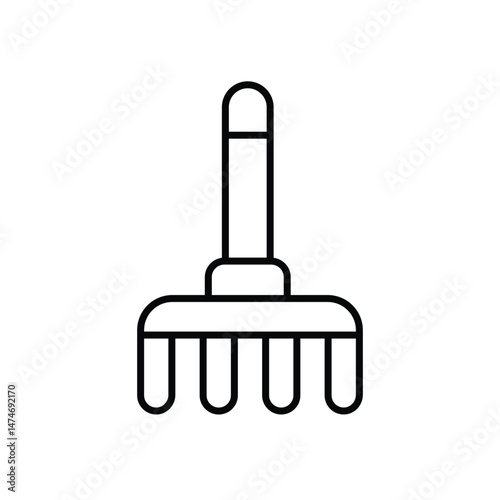 Rake Vector icon