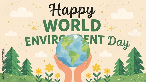 world environment day 2025 banner template