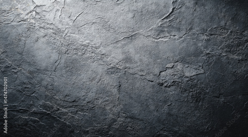 Naklejka premium Dark gray textured surface
