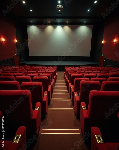 empty cinema auditorium