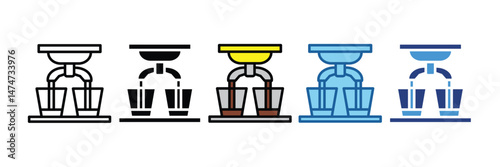Espresso Shot  Icon Element For Design