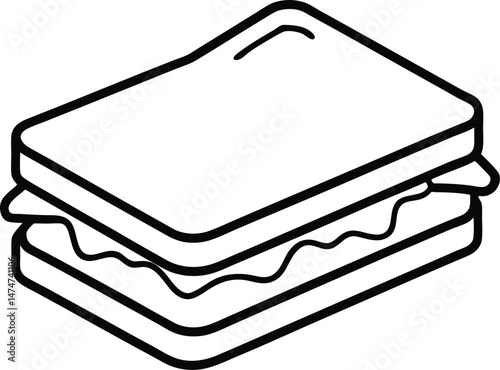 sandwich with butter